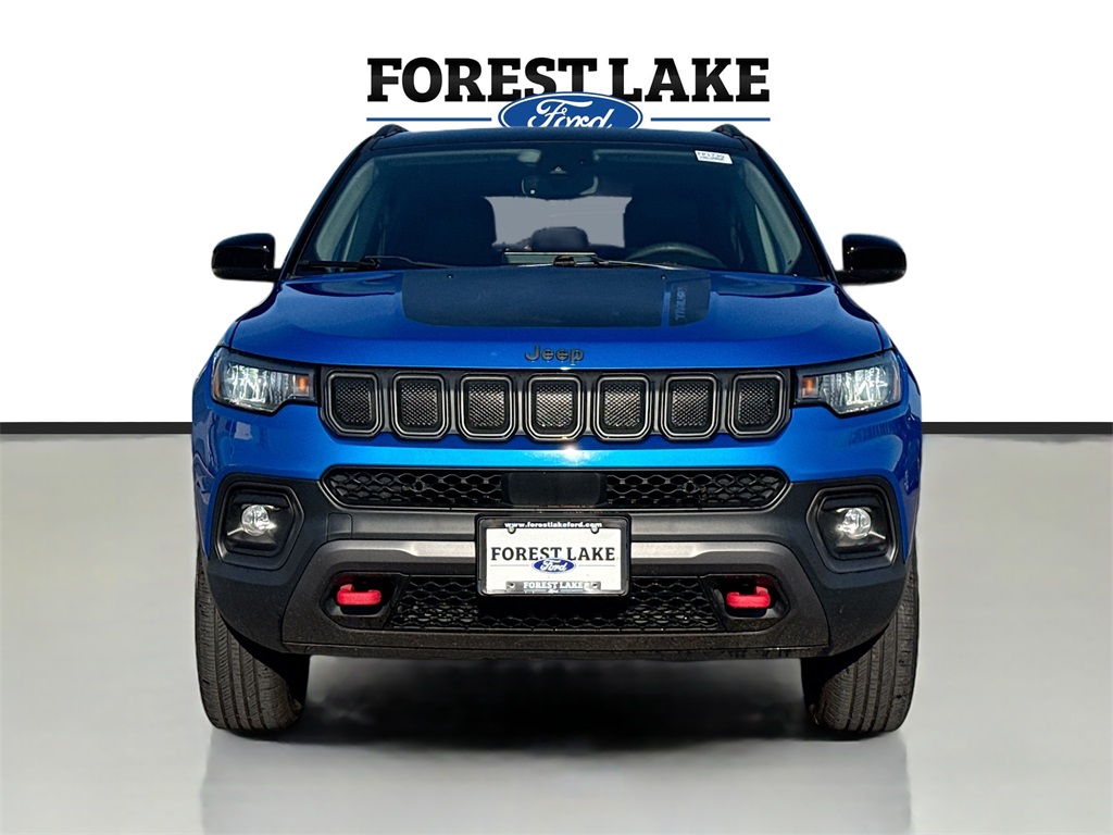 Used 2022 Jeep Compass Trailhawk with VIN 3C4NJDDB6NT210098 for sale in Forest Lake, Minnesota