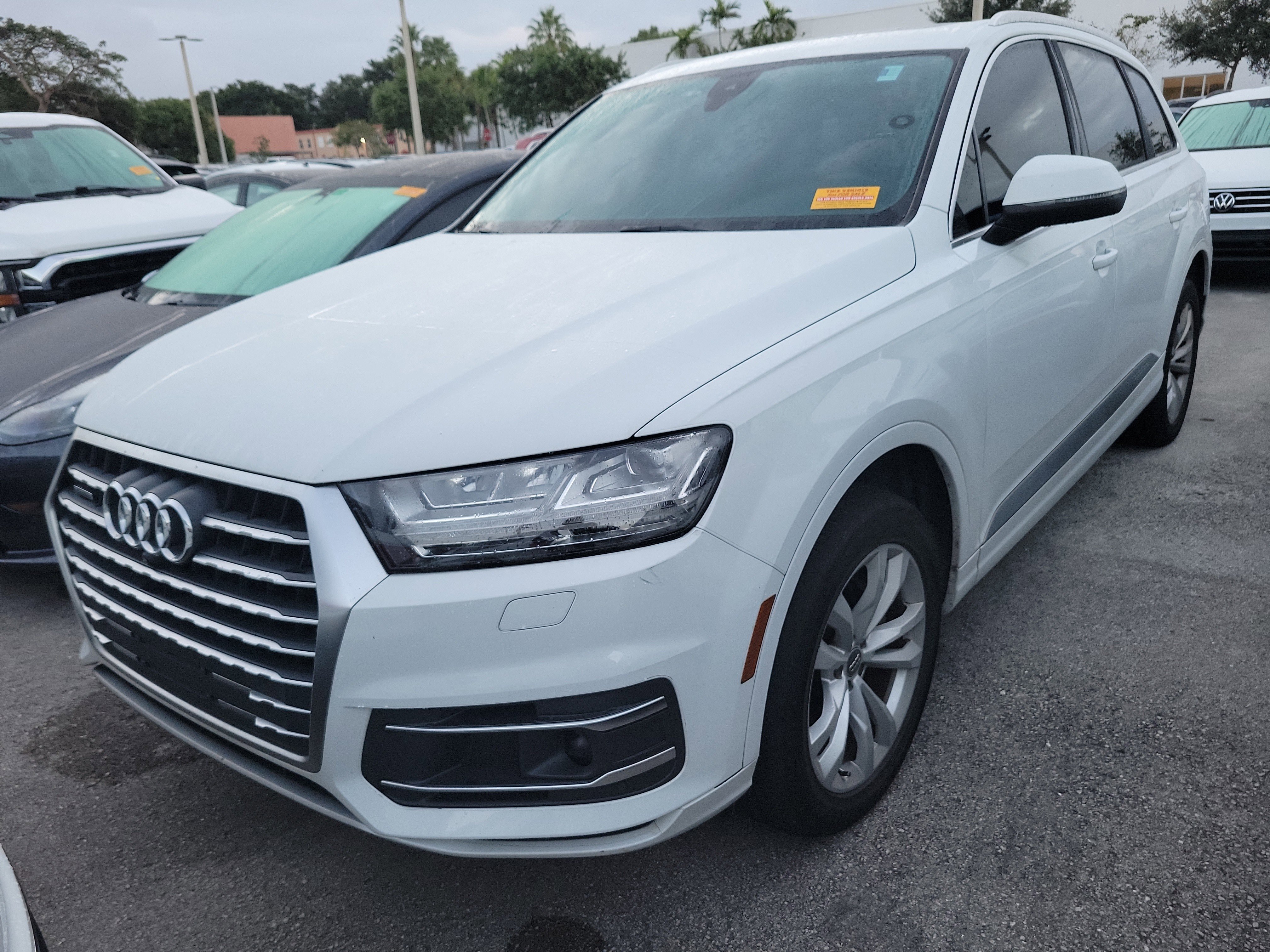 Used 2018 Audi Q7 Premium Plus with VIN WA1LHAF76JD017096 for sale in Opa-locka, FL