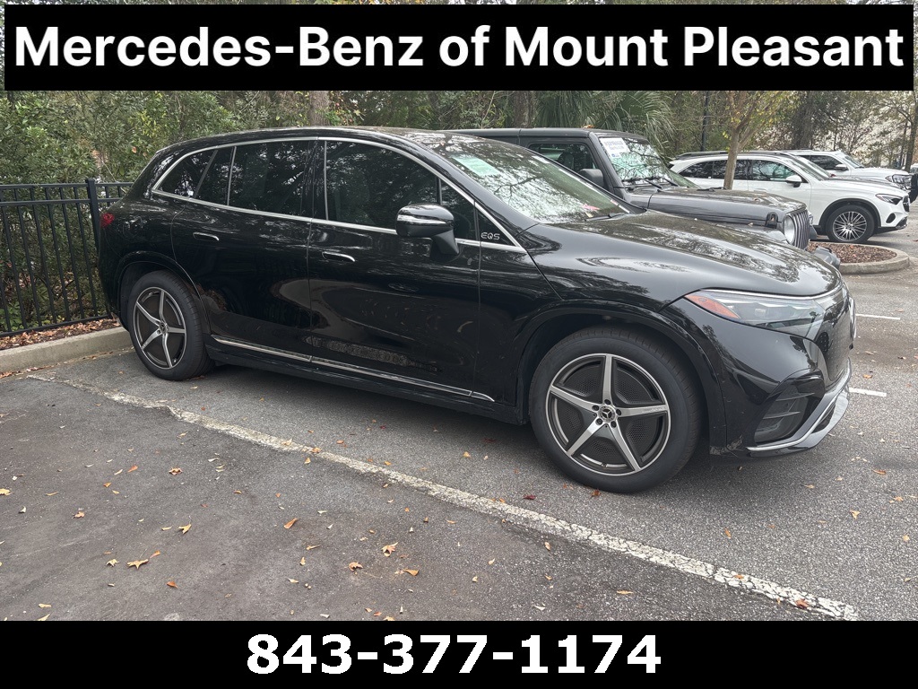 Certified 2023 Mercedes-Benz EQS SUV Base with VIN 4JGDM4EBXPA002149 for sale in Mount Pleasant, SC