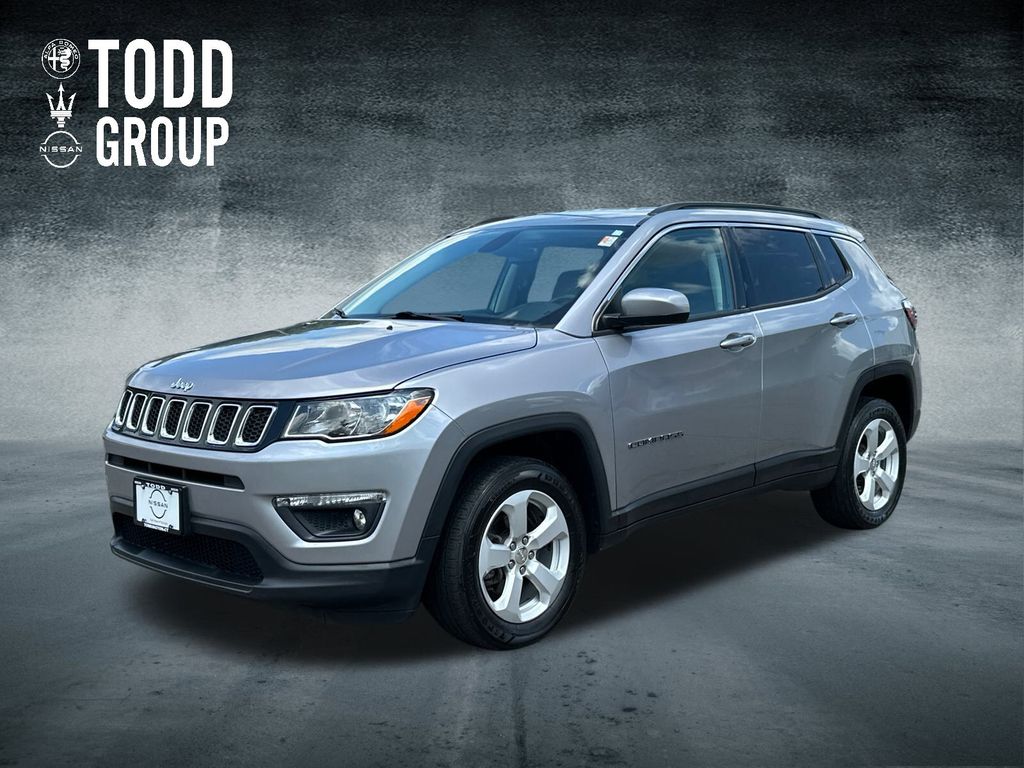 Certified 2019 Jeep Compass Latitude with VIN 3C4NJDBB2KT806582 for sale in Torrington, CT
