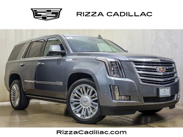 Used 2020 Gray Cadillac Platinum Edition image 1