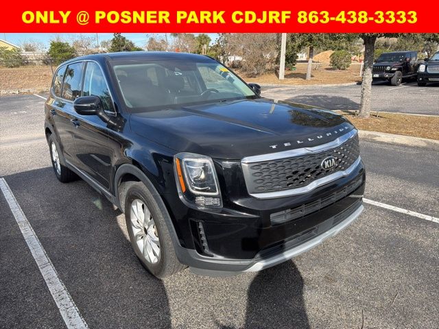 Used 2021 Kia Telluride LX with VIN 5XYP24HC0MG177369 for sale in Davenport, FL