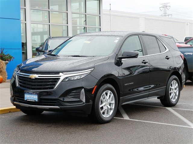 Certified 2024 Chevrolet Equinox LT with VIN 3GNAXUEG2RL117440 for sale in Roseville, Minnesota