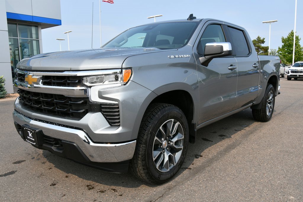Used 2025 Chevrolet Silverado 1500 LT with VIN 1GCPKDEK6SZ283996 for sale in North Branch, Minnesota