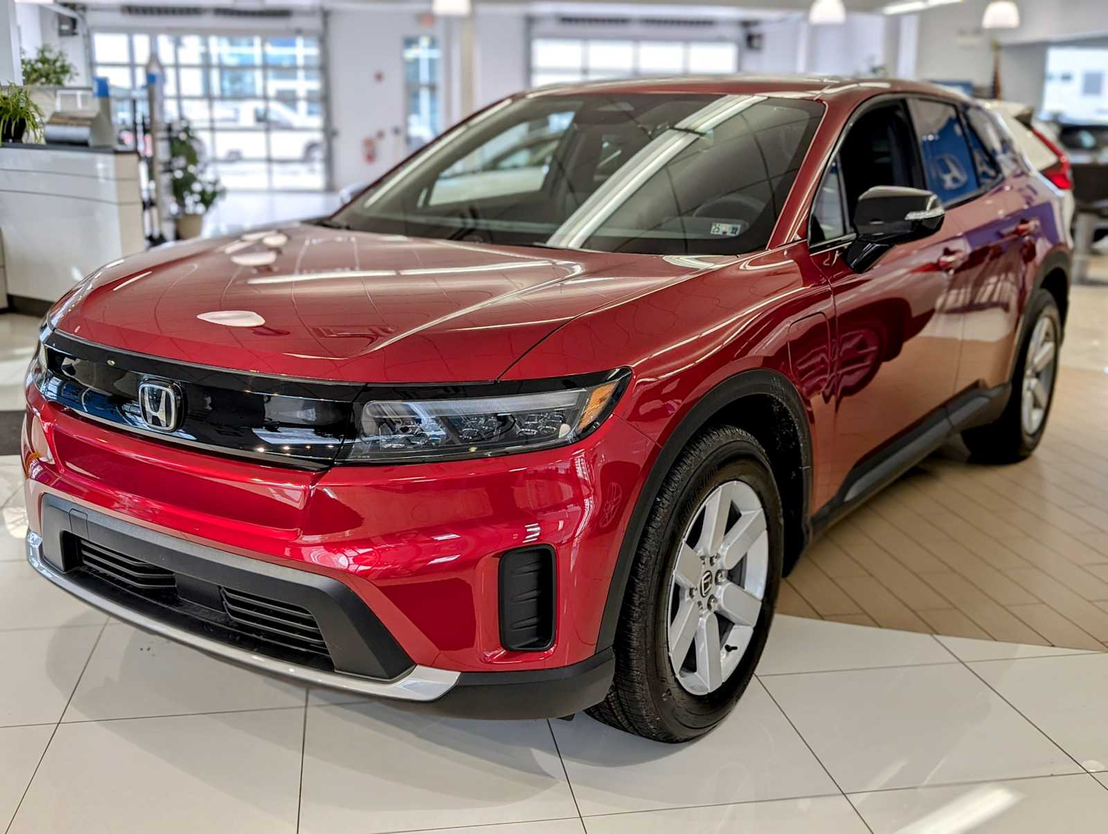 New 2024 Honda Prologue AWD EX in Scarlet Red Metallic 