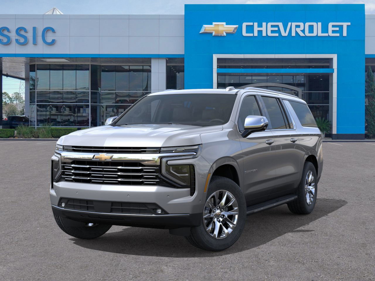2026 Chevrolet Suburban Premier Gray at Classic Elite Chevrolet Hwy 6