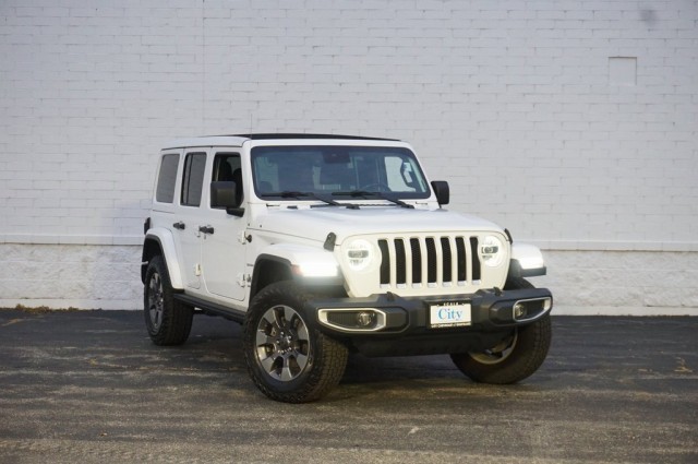 Pre-Owned 2019 Jeep Wrangler Unlimited Sahara 4×4 Sport Utility in