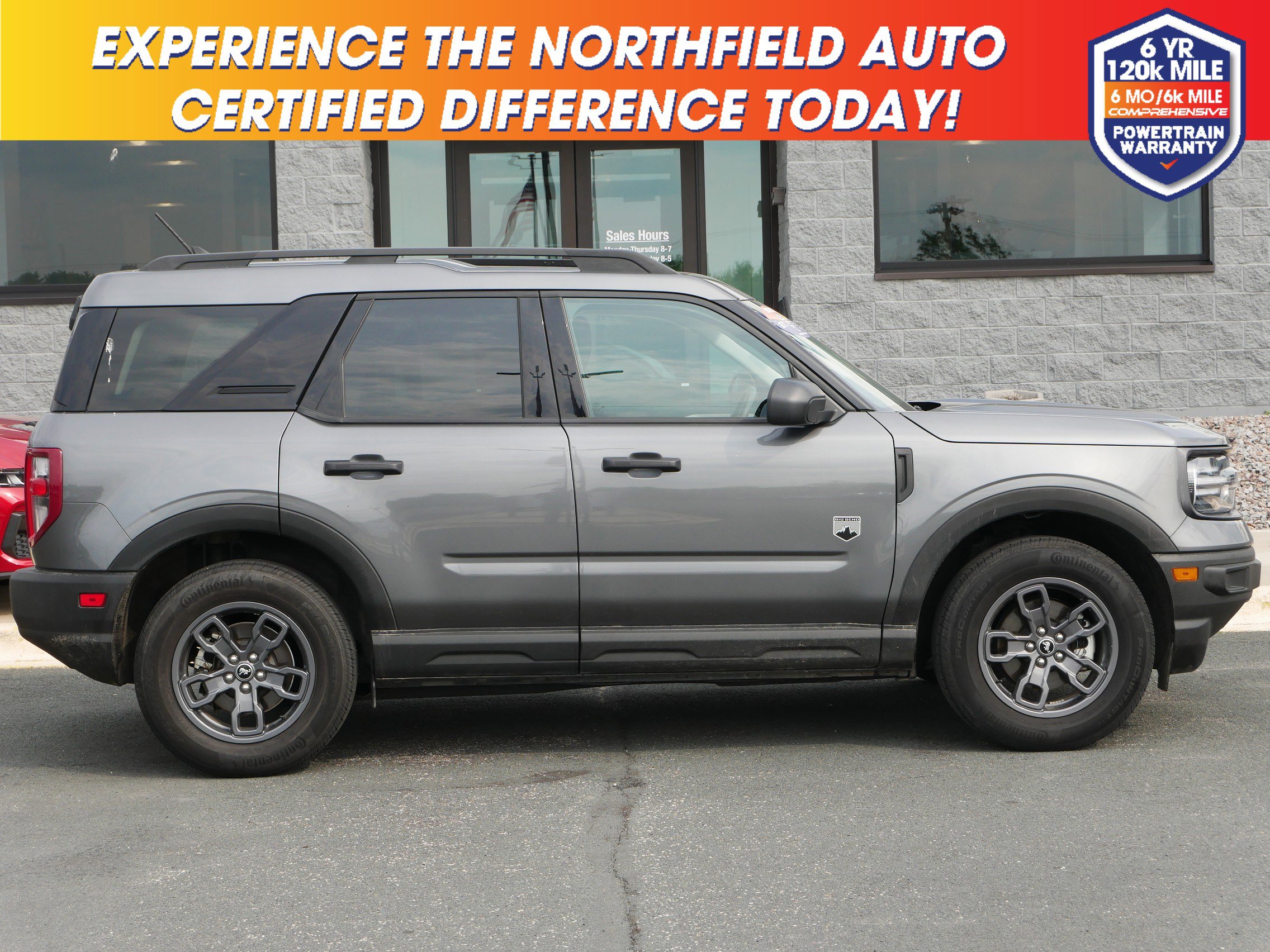 Used 2024 Ford Bronco Sport Big Bend with VIN 3FMCR9B64RRE38697 for sale in Northfield, Minnesota