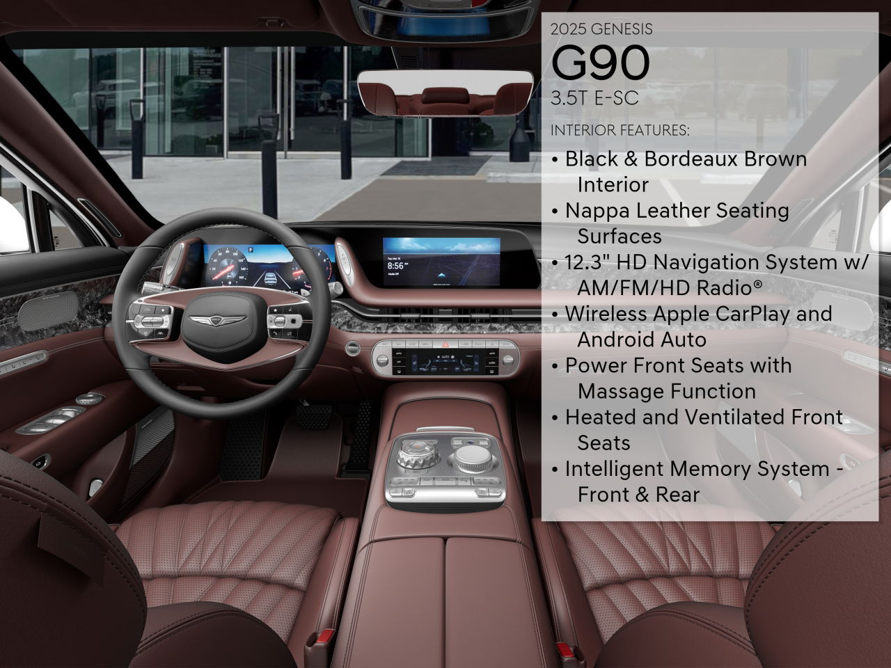 2025 Genesis G90 3.5T E-Supercharger photo 16