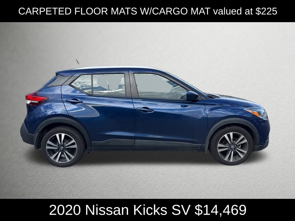 Used 2020 Nissan Kicks SV with VIN 3N1CP5CV3LL525593 for sale in Elizabethtown, KY