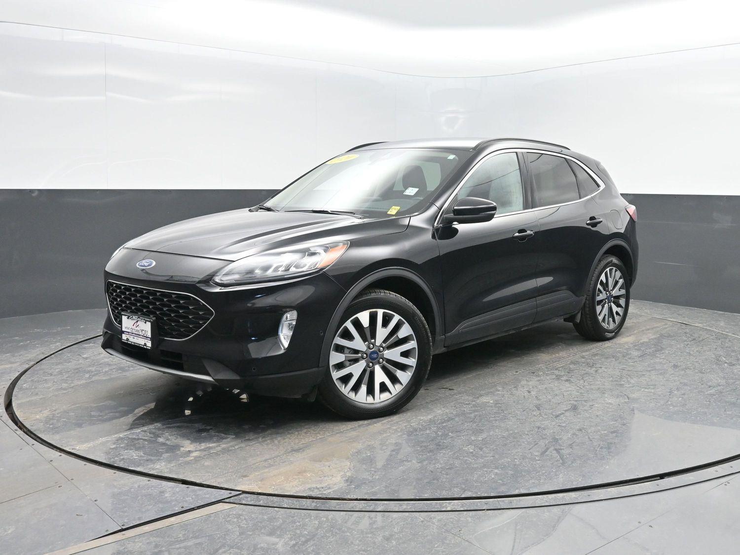 Used 2020 Ford Escape Titanium with VIN 1FMCU9J99LUB19578 for sale in Charles City, IA