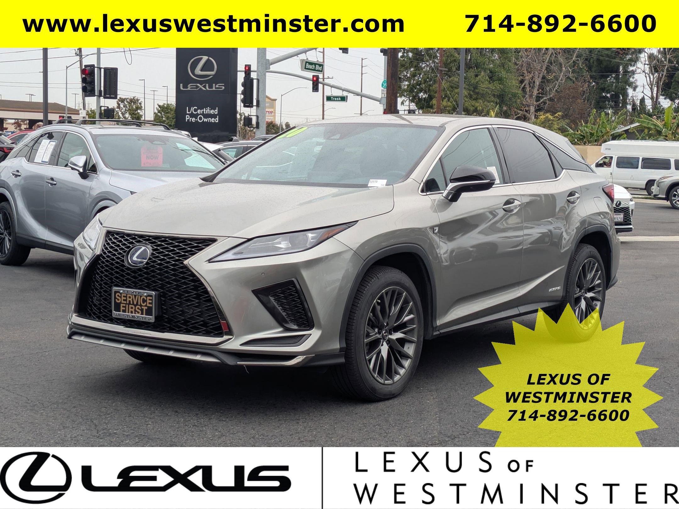 2020 Lexus RX Hybrid 450h F SPORT's photo