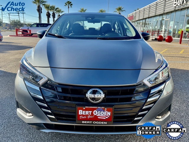 Certified 2025 Nissan Versa Sedan S with VIN 3N1CN8DV0SL838797 for sale in McAllen, TX