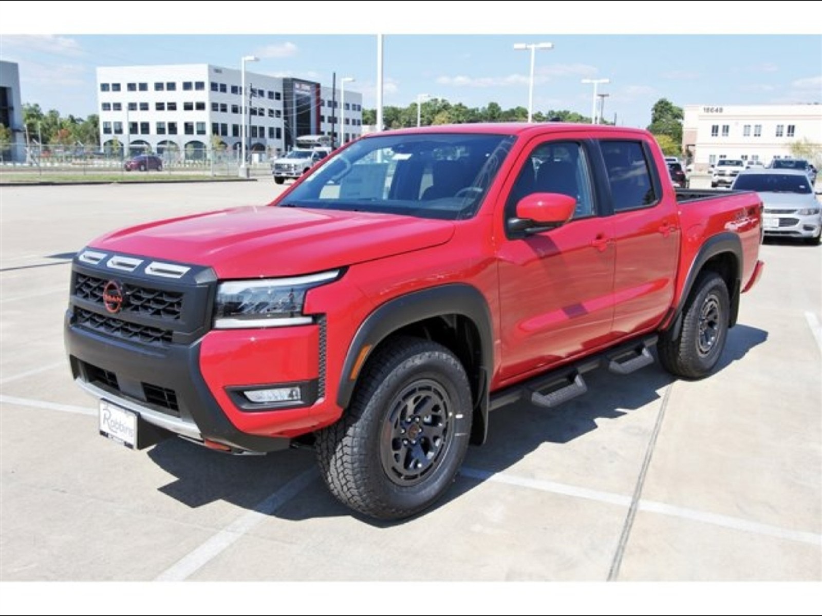 2026 Nissan Frontier Crew Cab PRO-4X® Red at Robbins Nissan