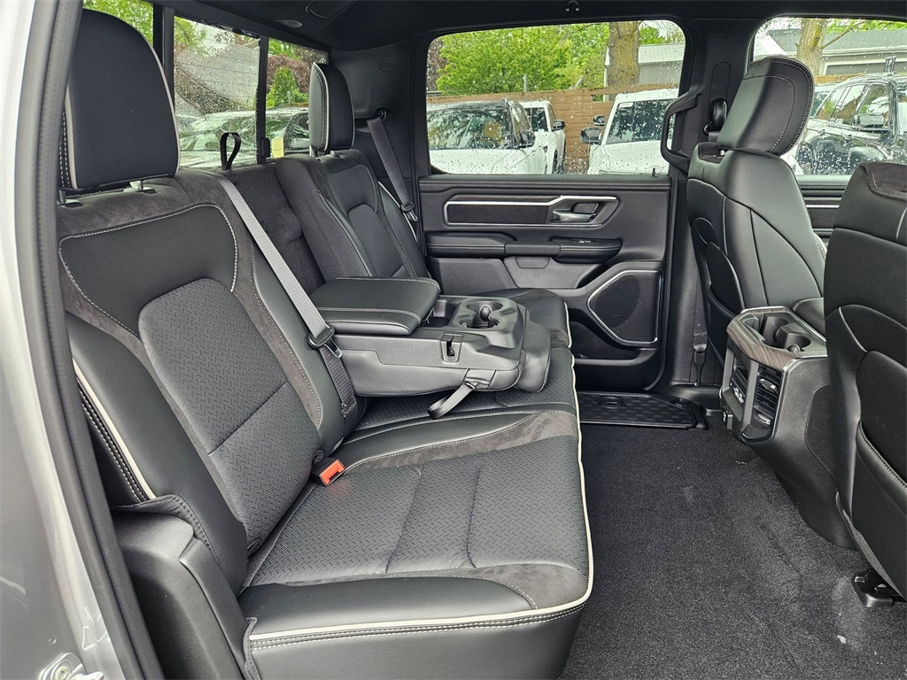 New 2025 Billet Silver Metallic Clear-Coat Exterior Paint RAM Laramie image 38