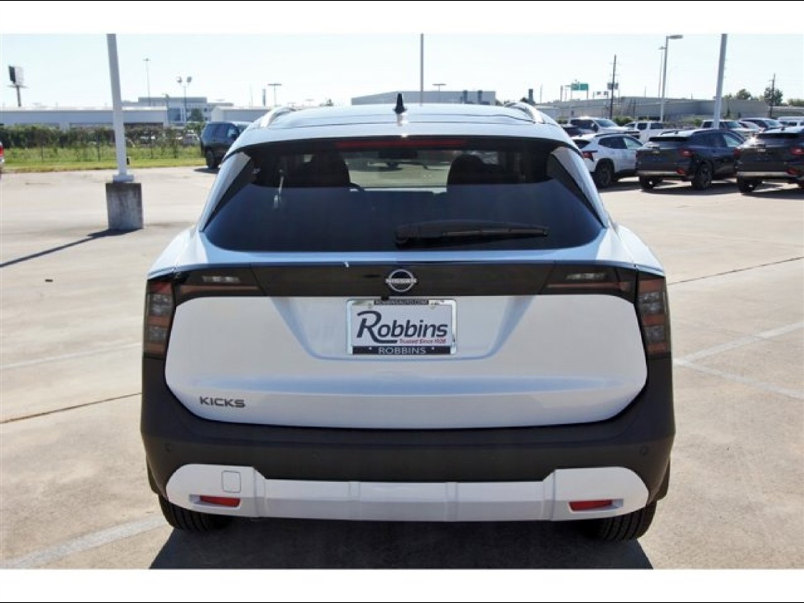2026 Nissan Kicks SV White at Robbins Nissan