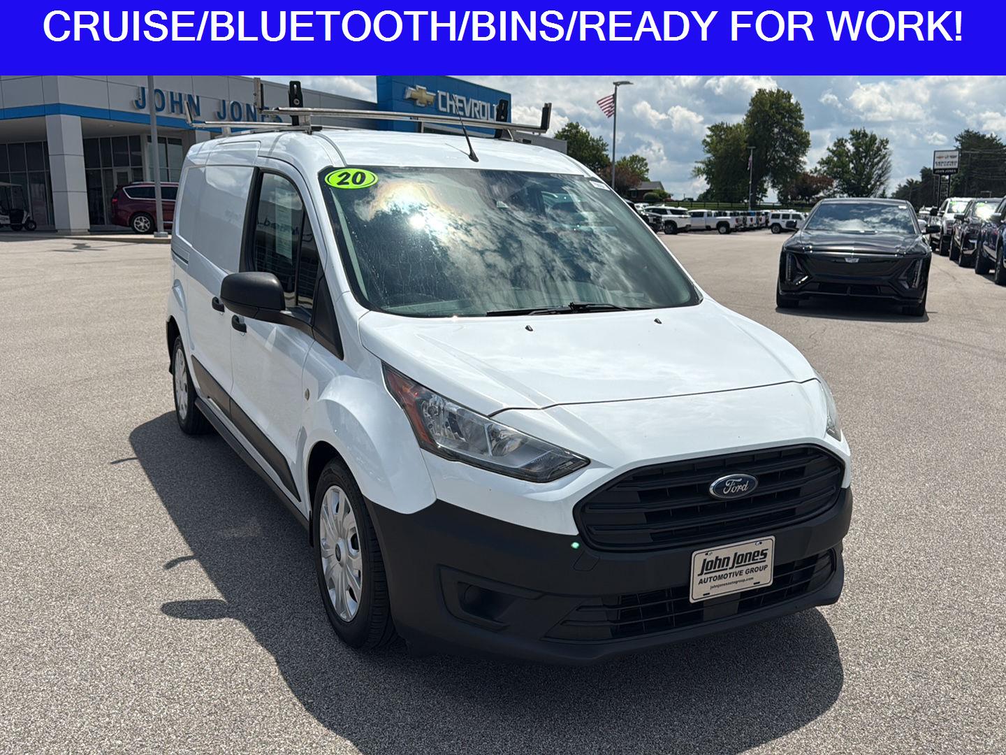 Used 2020 Ford Transit Connect XL with VIN NM0LS7E25L1480218 for sale in Salem, IN