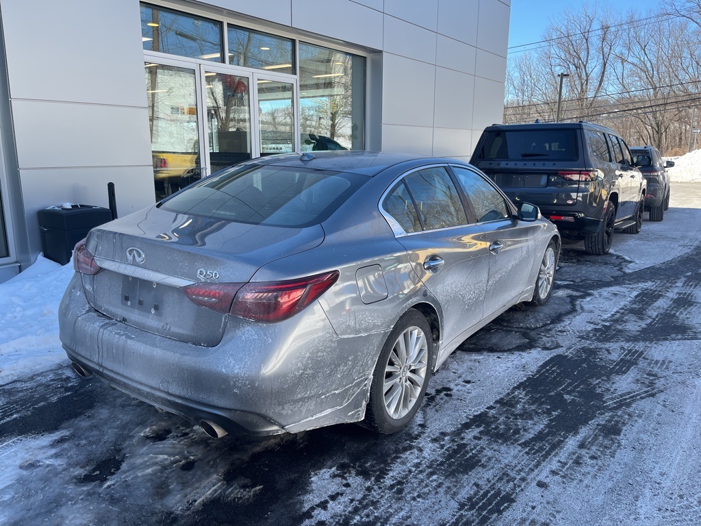 Used 2019 INFINITI Q50 LUXE with VIN JN1EV7AR6KM557961 for sale in Elmsford, NY