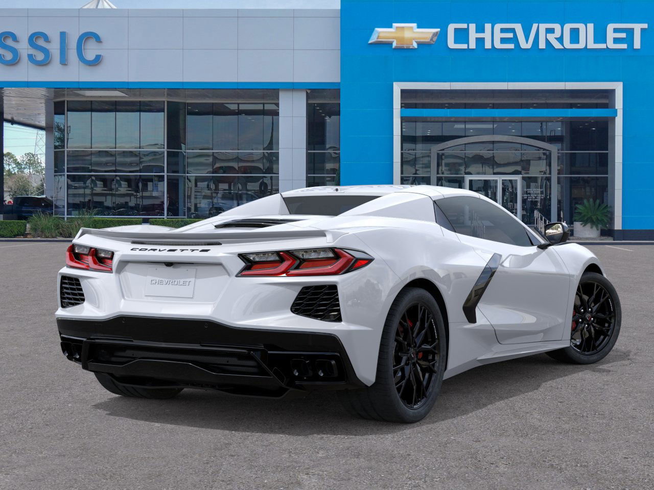 2026 Chevrolet Corvette Stingray 1LT White at Classic Elite Chevrolet Hwy 6