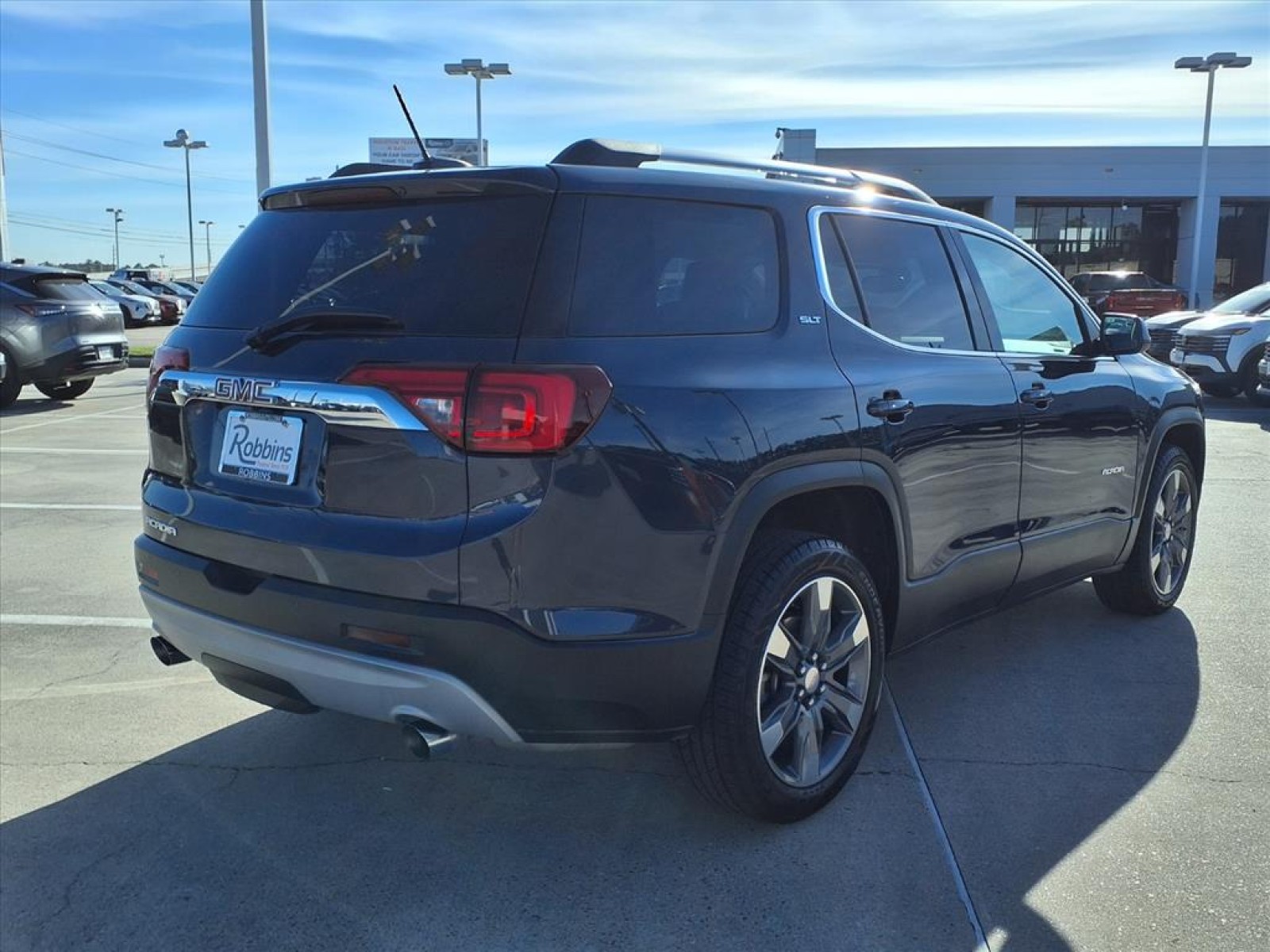 2018 GMC Acadia SLT Blue at Ron Craft Chevrolet Cadillac