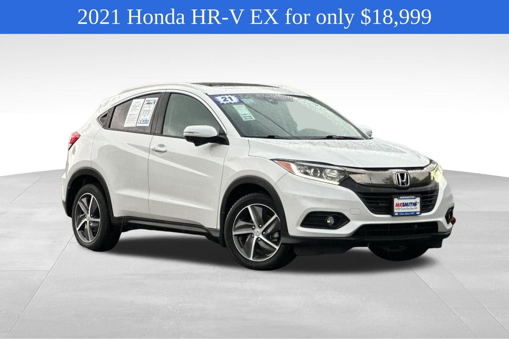 Used 2021 White Honda EX image 1