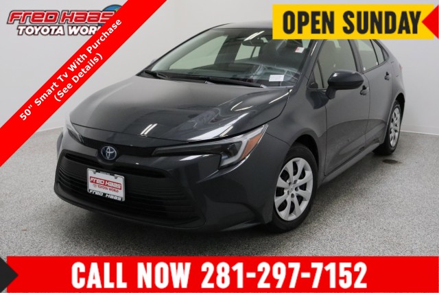 Certified Pre-Owned 2024 Toyota Corolla FWD Hybrid LE 1.8L Sedan
