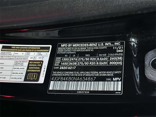 2022 Mercedes Benz GLE 350 4MATIC photo 11