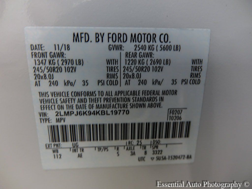 2019 LINCOLN NAUTILUS - Image 32