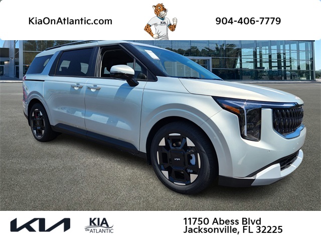 New 2025 Ivory Silver Kia EX image 1