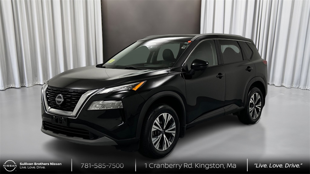 Certified Used 2023 Black Nissan SV image 1