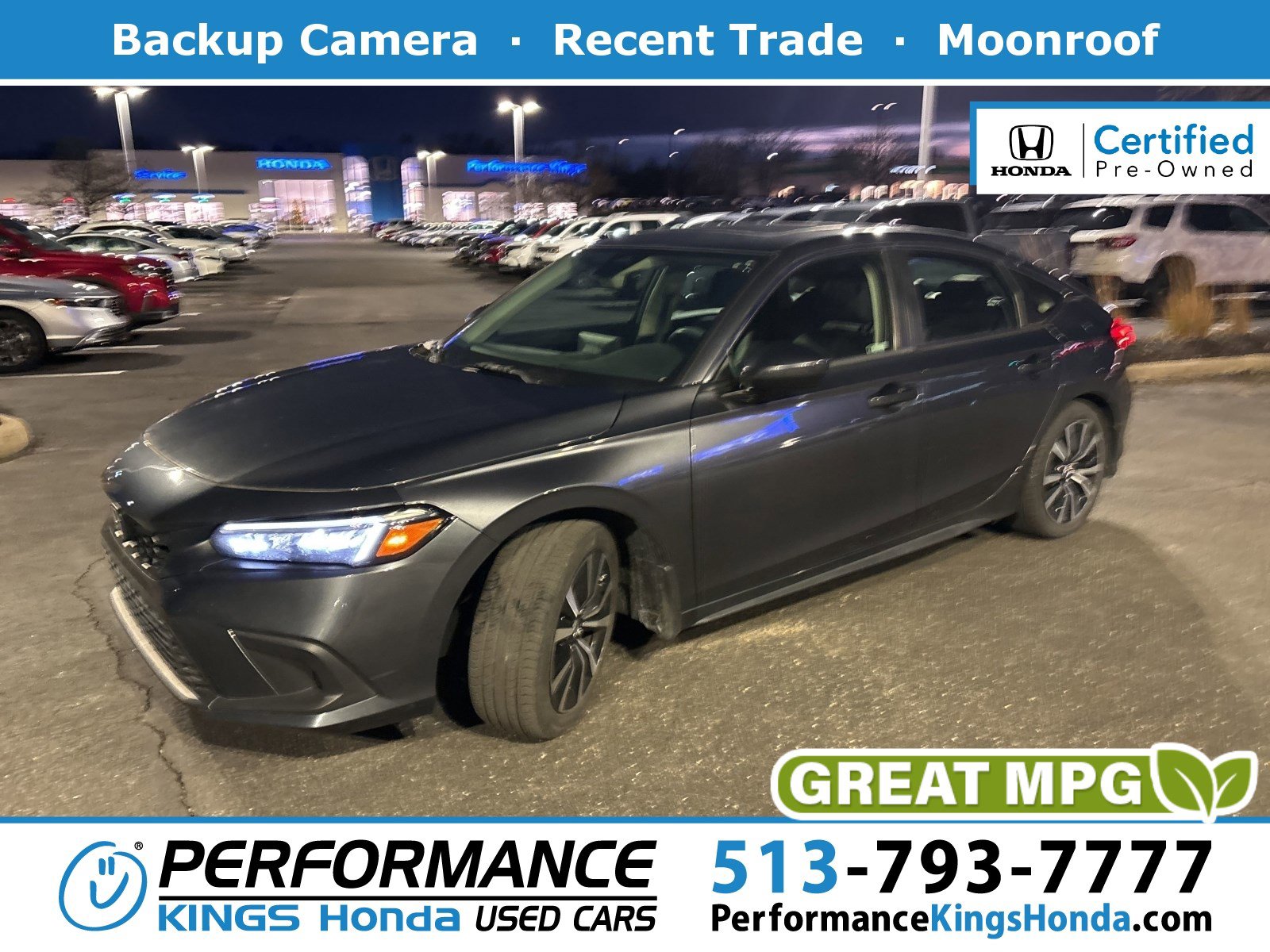 2023 Honda Civic Hatchback EX-L's photo