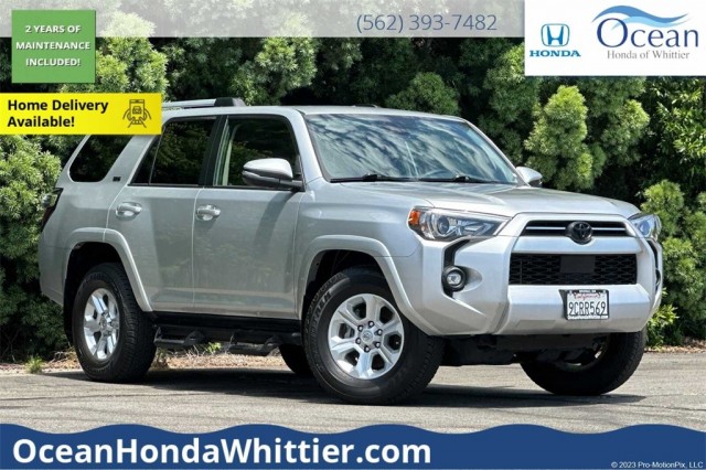 Pre-Owned 2022 Toyota 4Runner SR5 Premium 4D Sport Utility in Whittier ...