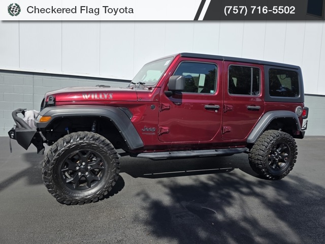 2022 Jeep Wrangler Unlimited Willys photo 2