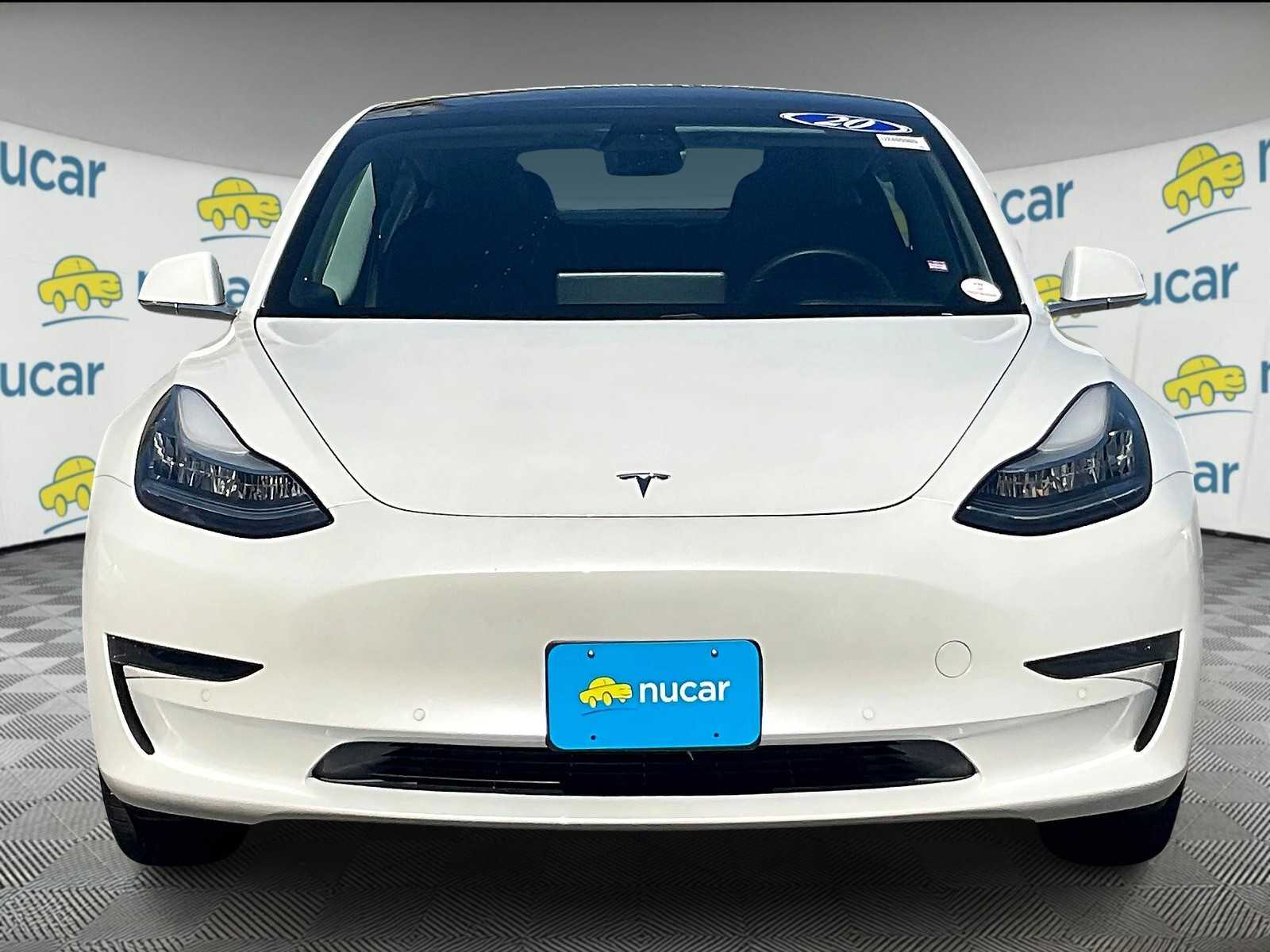 Used 2020 Tesla Model 3 Base with VIN 5YJ3E1EA1LF590544 for sale in Norwood, MA