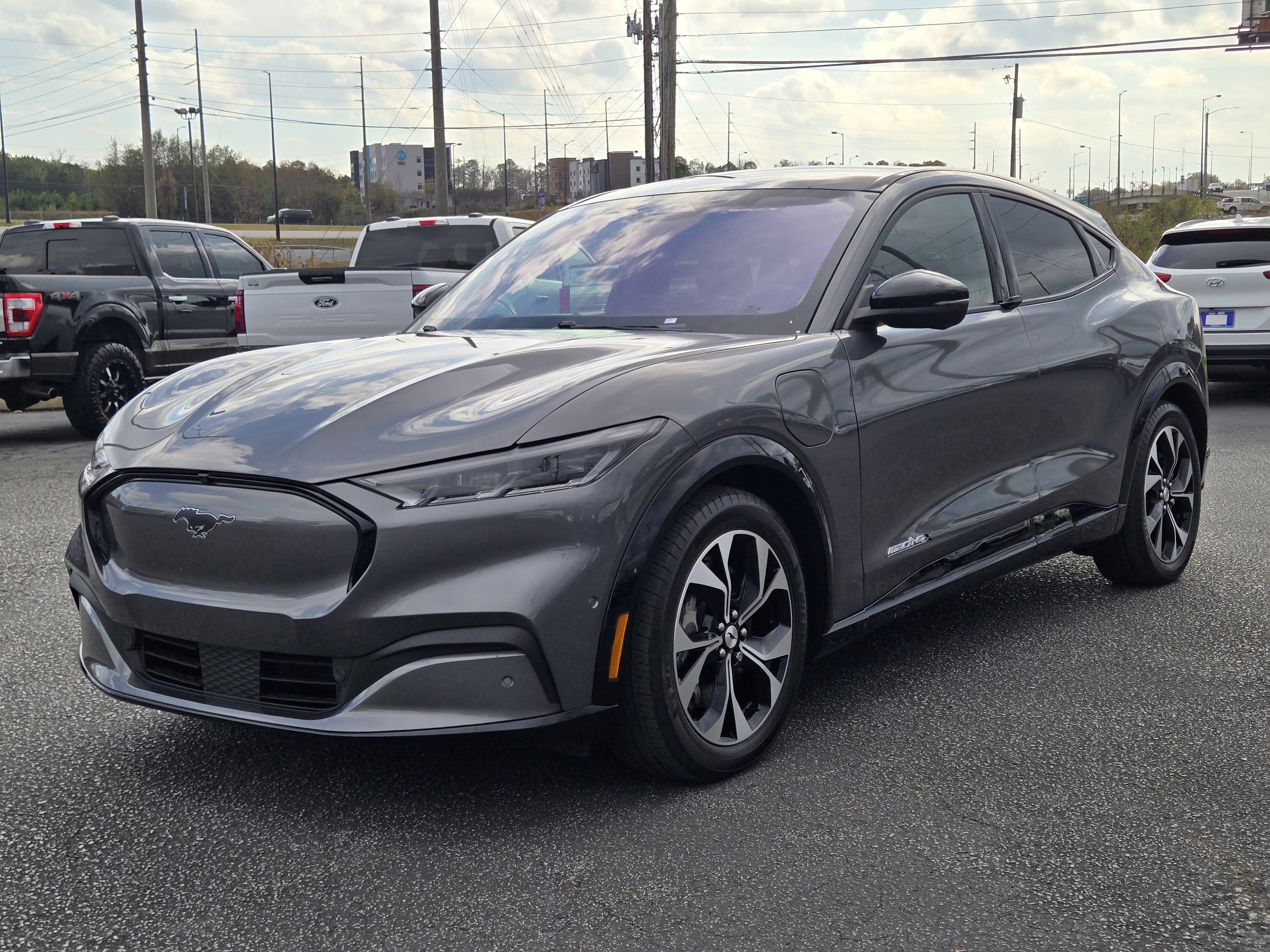 Certified 2021 Ford Mustang Mach-E Premium AWD with VIN 3FMTK3SU2MMA08365 for sale in Auburn, AL