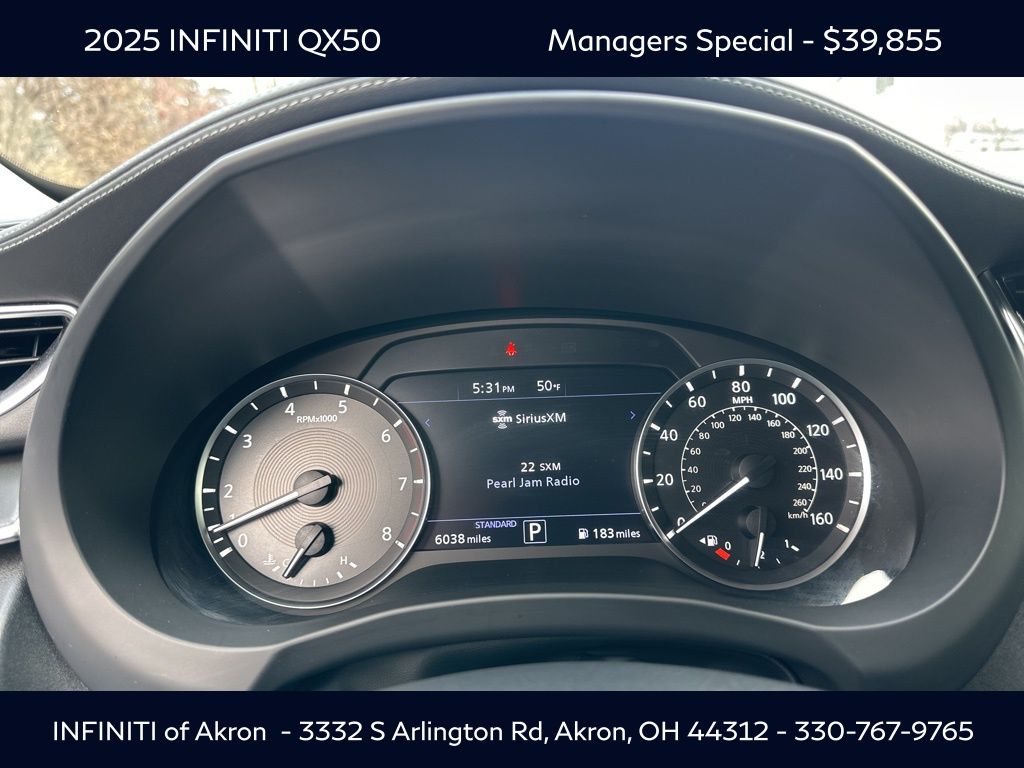 2025 Infiniti QX50 PURE photo 3
