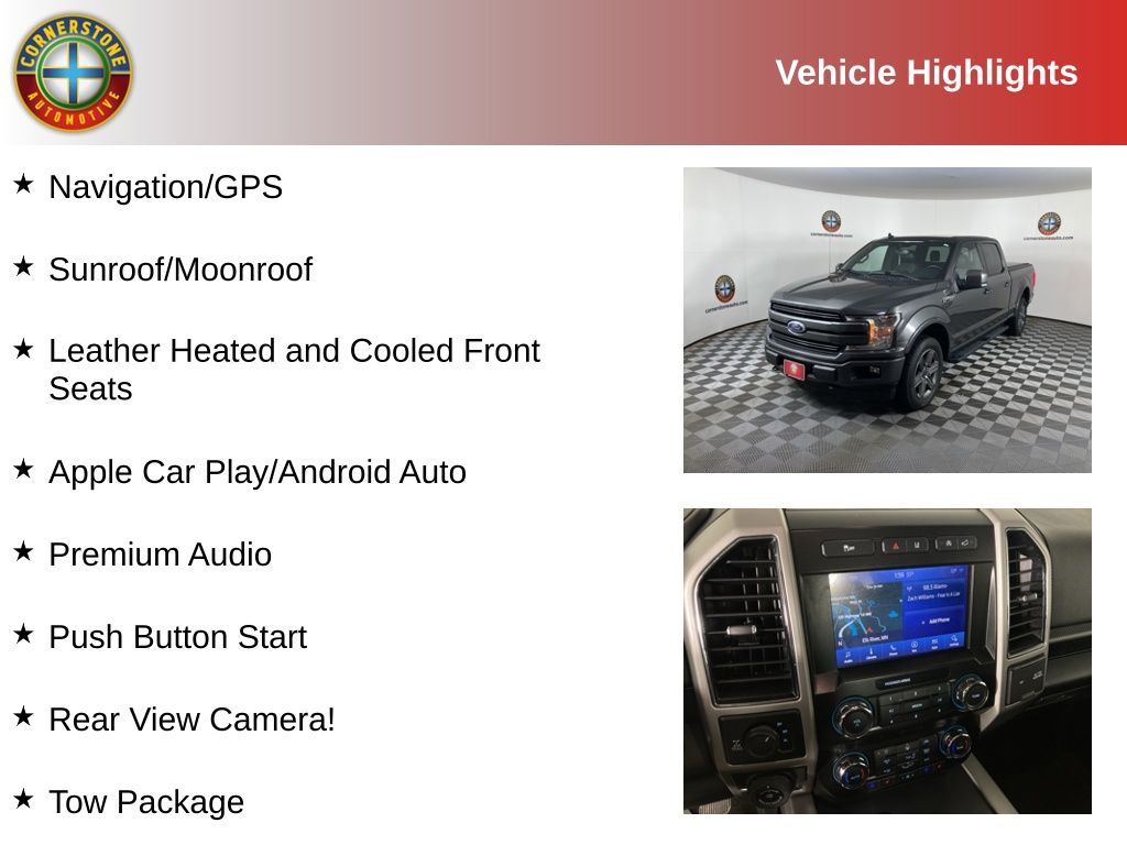 Used 2020 Ford F-150 Lariat with VIN 1FTFW1E53LKE79901 for sale in Elk River, Minnesota