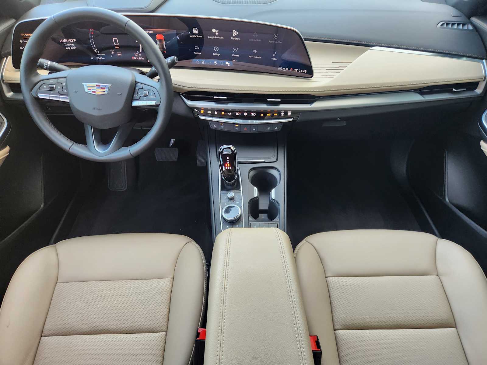 New 2025 Stellar Black Metallic Cadillac Premium Luxury image 20