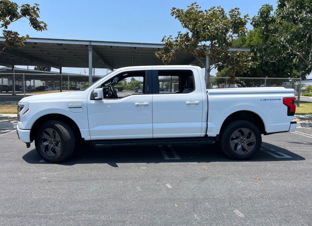 Certified 2023 Ford F-150 Lightning Lariat with VIN 1FTVW1EL1PWG05620 for sale in Placentia, CA