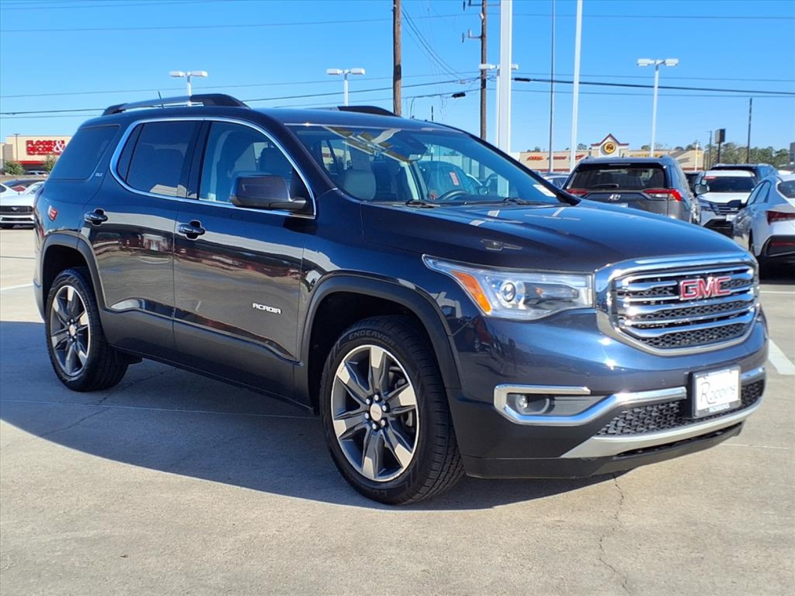 2018 GMC Acadia SLT Blue at Ron Craft Chevrolet Cadillac