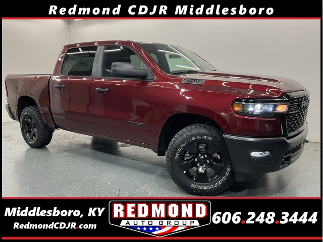New 2026 Delmonico Red Pearl-Coat Exterior Paint RAM Tradesman image 1