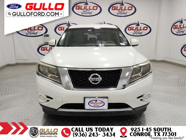 Used 2014 Nissan Pathfinder S with VIN 5N1AR2MNXEC605477 for sale in Conroe, TX