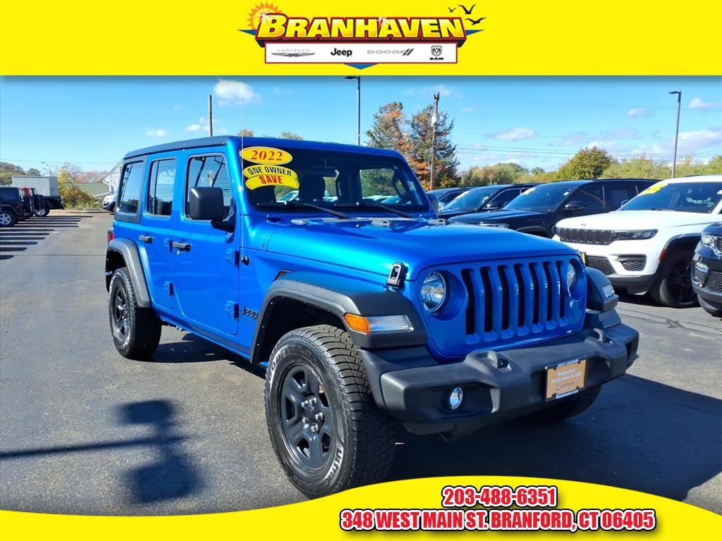 2022 Jeep Wrangler Unlimited Sport's photo
