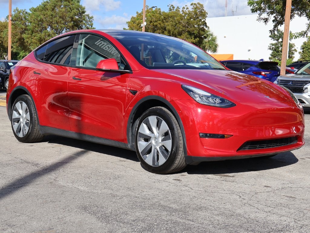 Used 2023 Tesla Model Y Long Range with VIN 7SAYGDEE0PA045865 for sale in Northfield, Minnesota