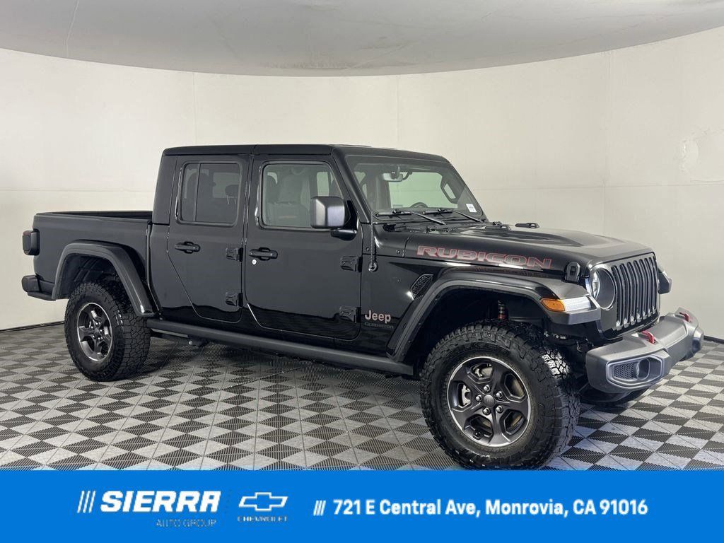Used 2021 Black Jeep Rubicon image 1