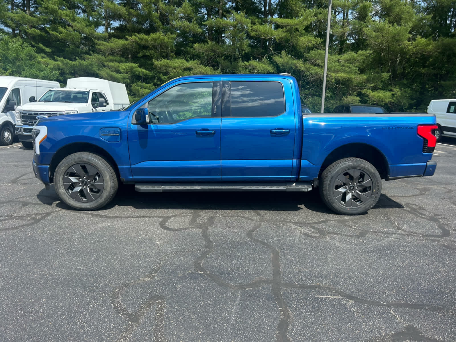 Certified 2022 Ford F-150 Lightning Lariat with VIN 1FT6W1EV6NWG03557 for sale in Litchfield, CT
