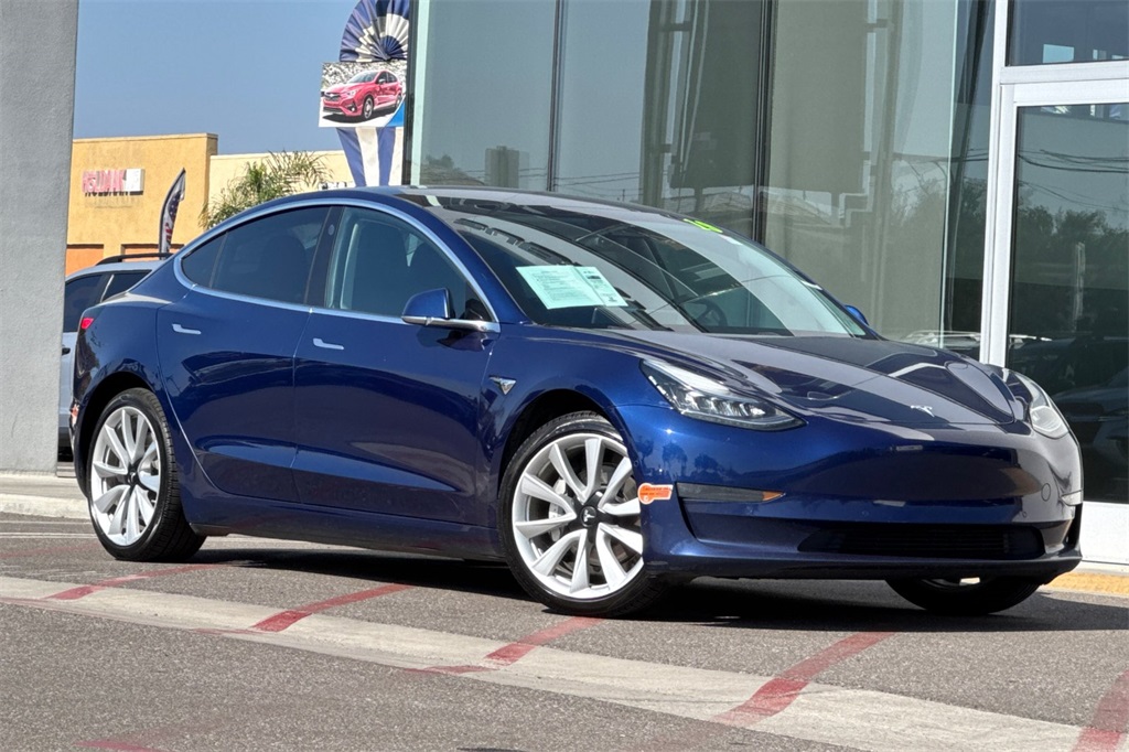 Used 2019 Tesla Model 3 Mid Range with VIN 5YJ3E1EA9KF338331 for sale in Fullerton, CA