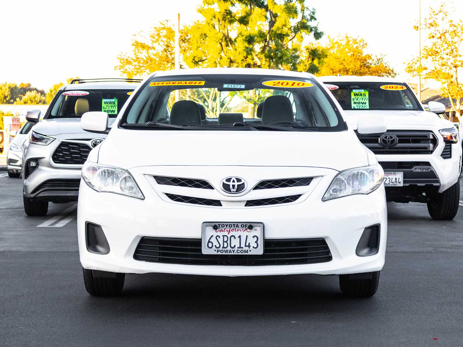 Used 2011 Toyota Corolla LE with VIN 2T1BU4EE3BC627728 for sale in Poway, CA