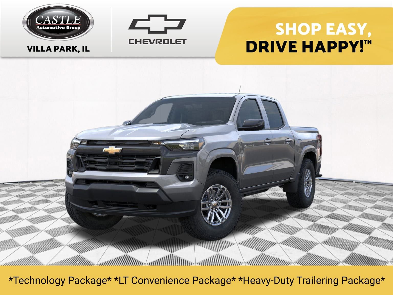 New 2025 Sterling Gray Metallic Chevrolet WT/LT image 1