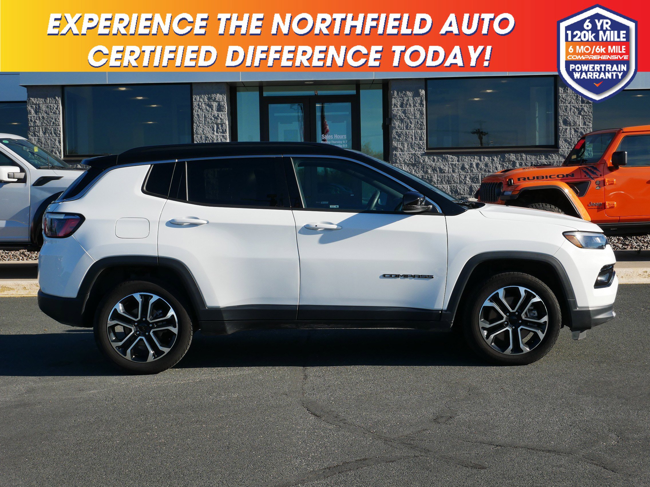 Used 2024 Jeep Compass Limited with VIN 3C4NJDCNXRT597286 for sale in Northfield, Minnesota